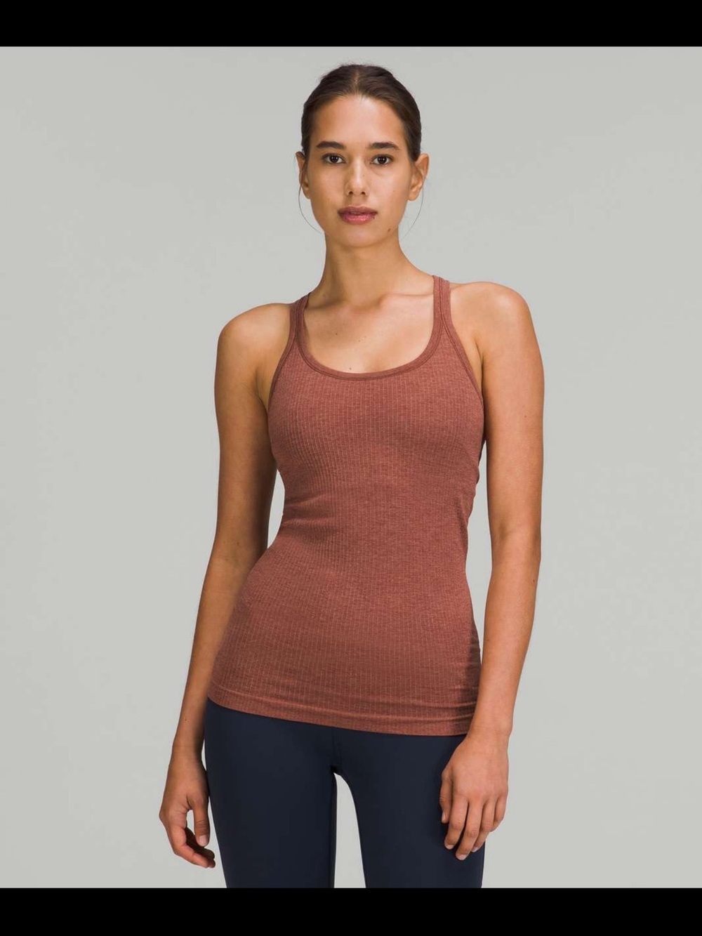 Lululemon Ancient Copper Ebb To Street Tank Top Size 4